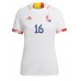 Cheap Belgium Thorgan Hazard #16 Away Football Shirt Women World Cup 2022 Short Sleeve